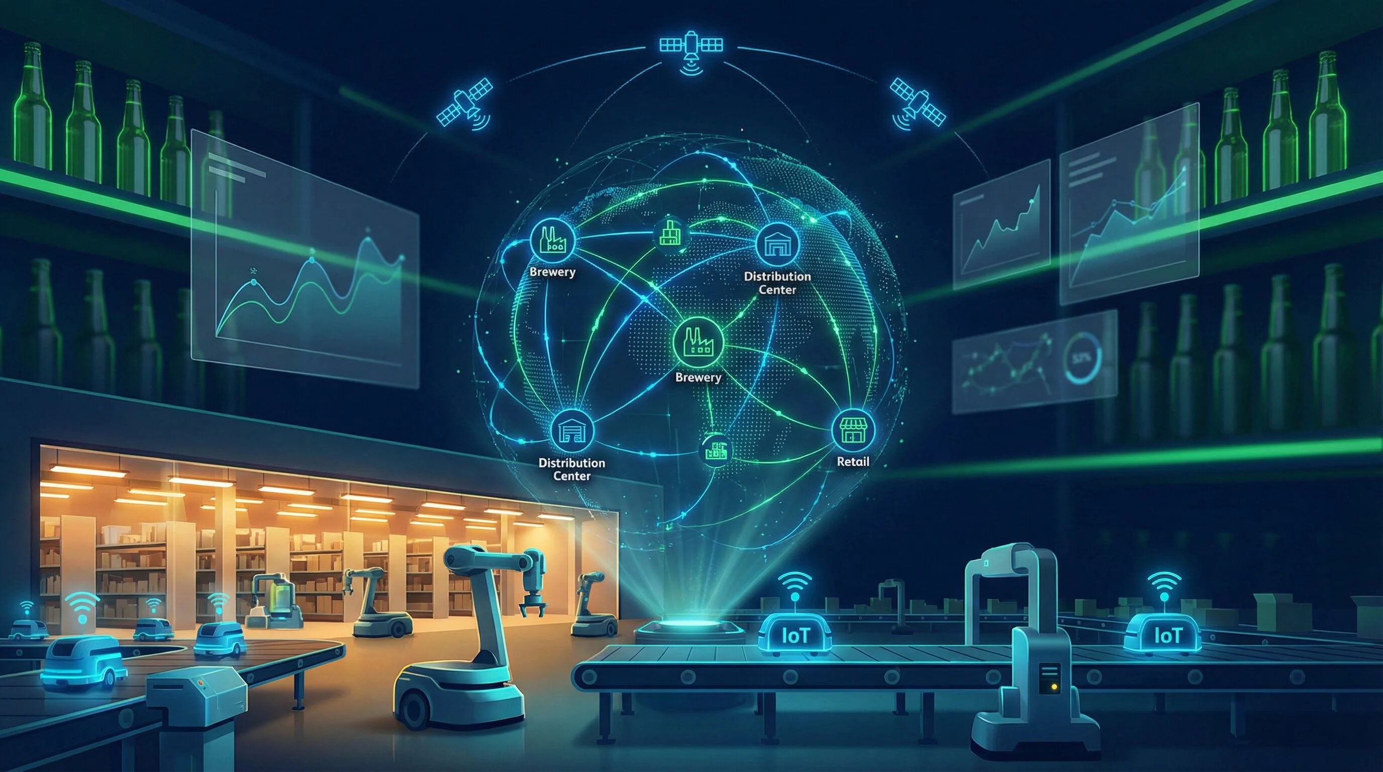 Heineken + Palantir: Gêmeo Digital da Supply Chain